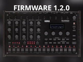 Korg drumlogue 1.2.0 firmware