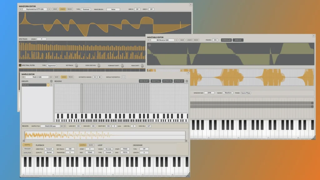 KV331 Audio Synthmaster 3 Editors