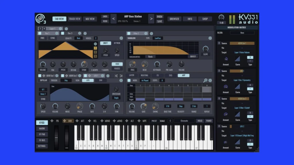 KV331 Audio Synthmaster 3