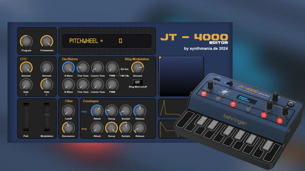 Synthmania Behringer JT-4000 micro editor