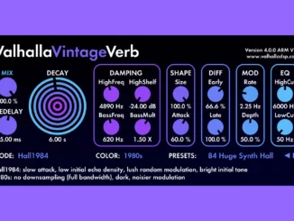 ValhallaVintageVerb 4.0